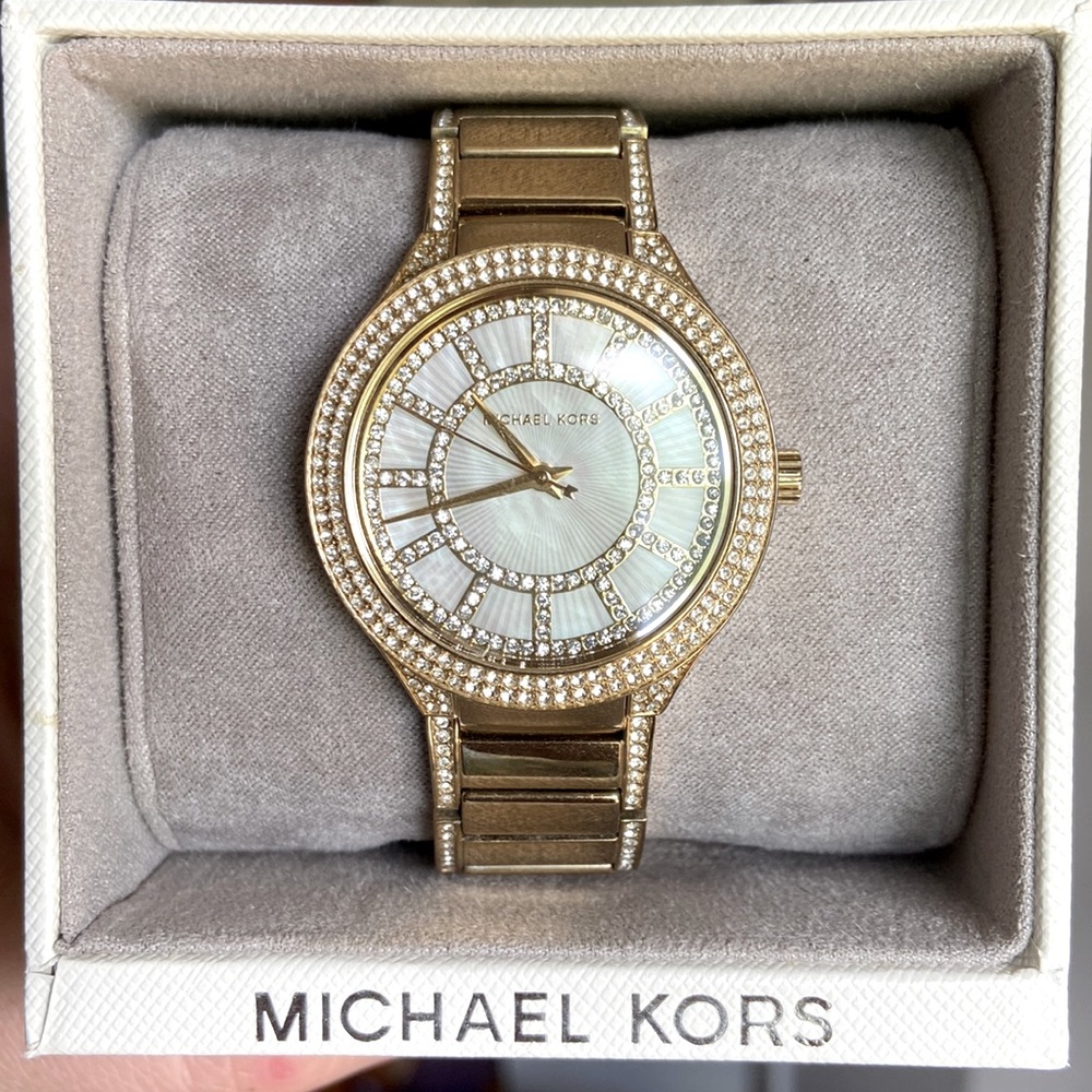 Michael Kors Kerry Gold Tone watch